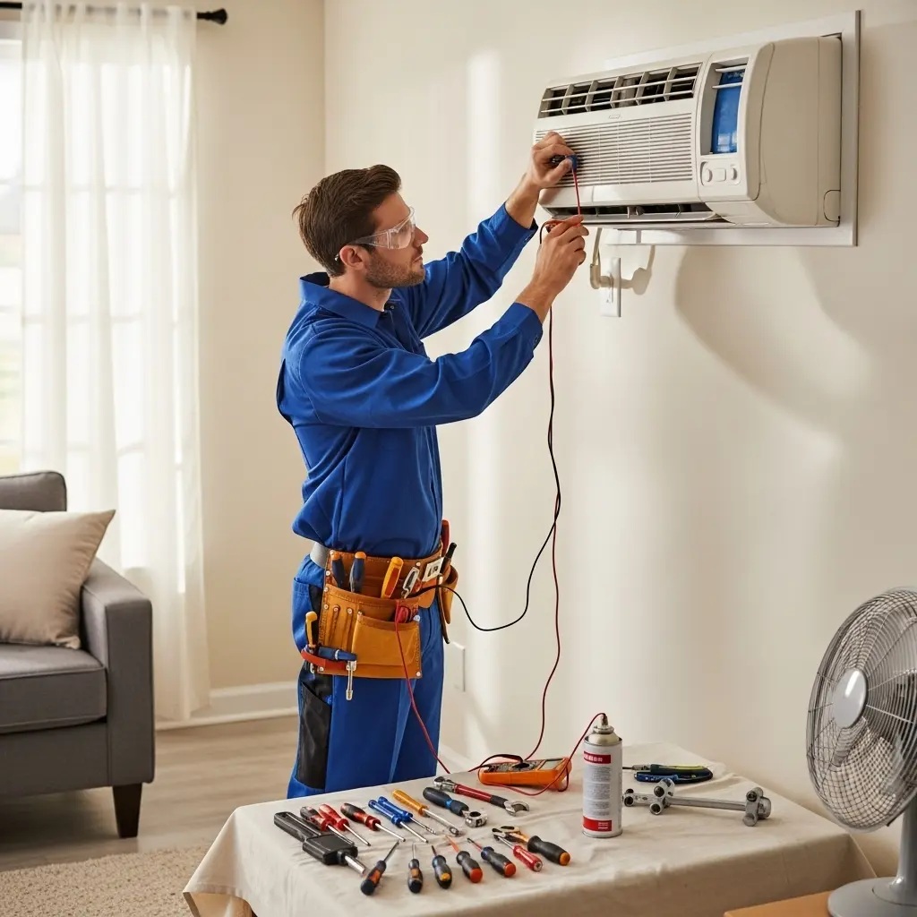 Demirci Samsung Samsung klima gaz dolumu ve bakım – Enerji verimliliği artırıldı. - Teknik servis örneği